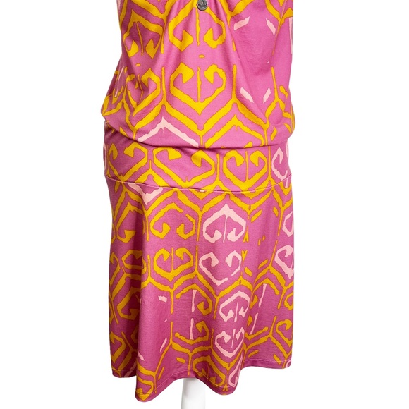 NWOT Prana Avore Halter Crossback Strap Exercise Dress Cassis Azulejos Womens S - Picture 8 of 12